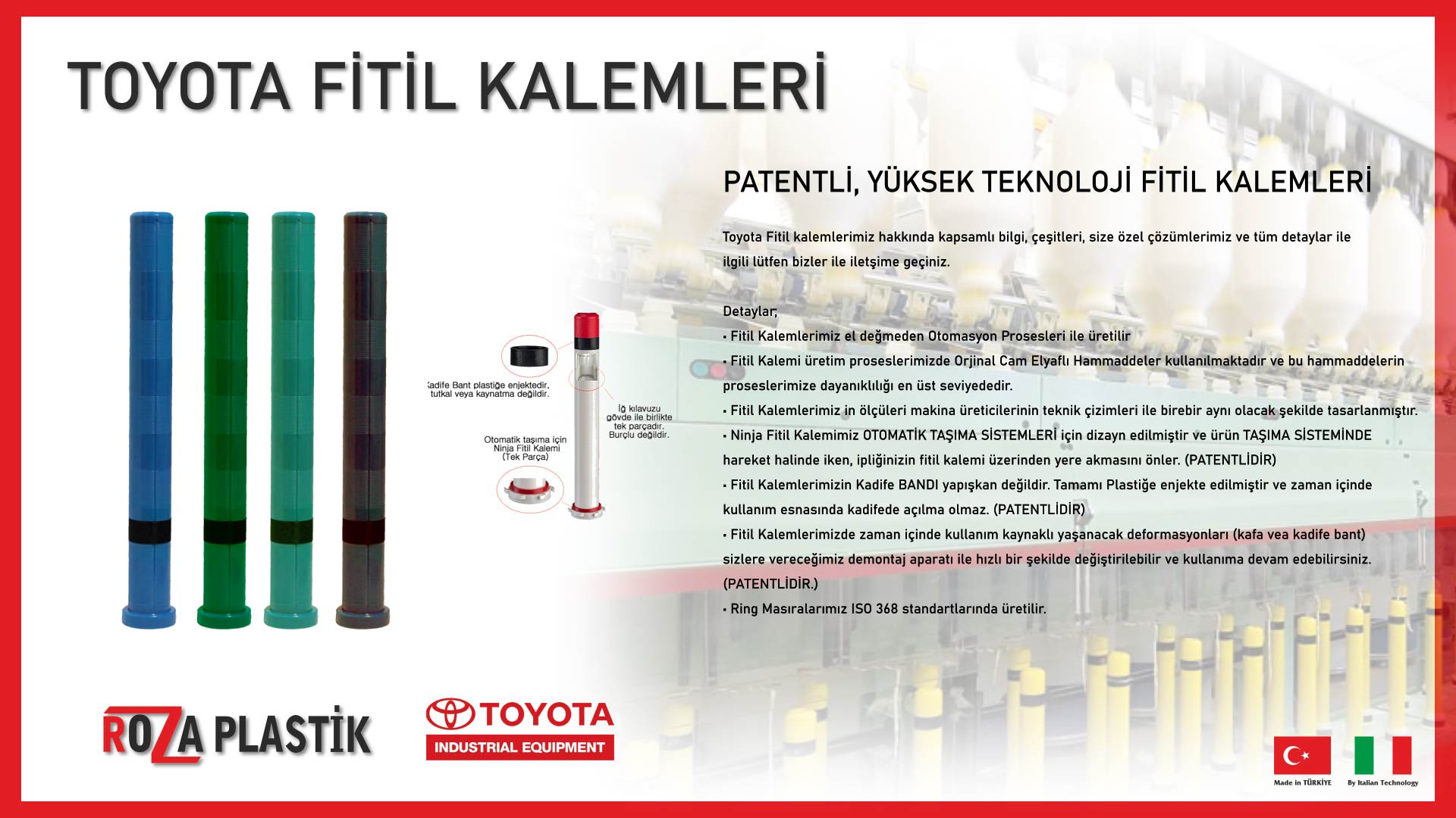 Toyota fitil kalemleri